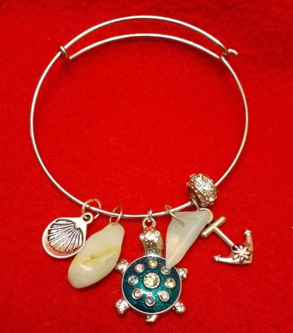 Coastal charm bracelet