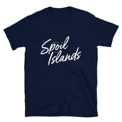 Spoil Island tee - blue